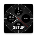 wear chronograph setup android application logo